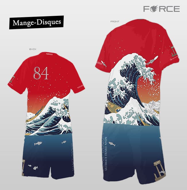 design mange disques red