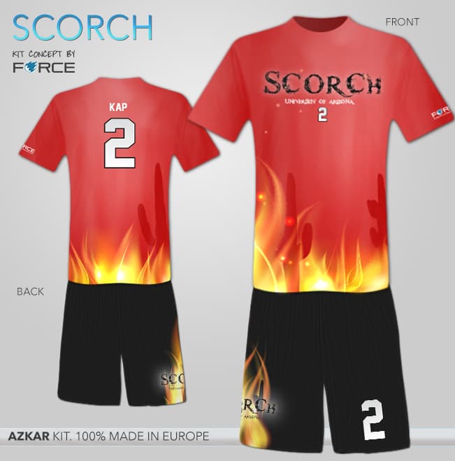 design scorch red