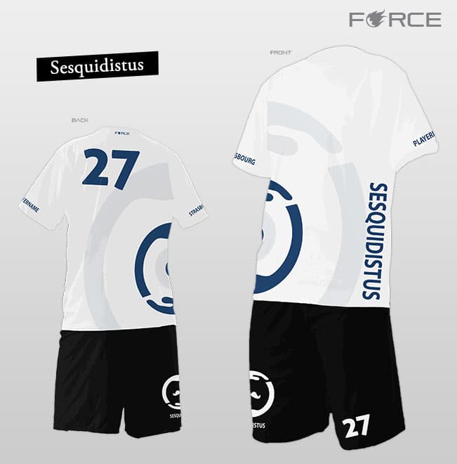 design sesquidistus blanc